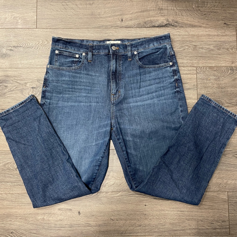 Madewell The High-Rise Slim Boyjean - Size 32